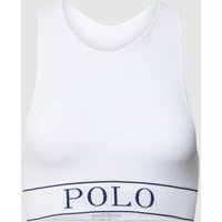 Polo Ralph Lauren Bralette mit Label-Detail in Weiss, Größe S von Polo Ralph Lauren