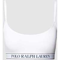 Polo Ralph Lauren Bralette mit elastischem Logo-Bund in Weiss, Größe M von Polo Ralph Lauren