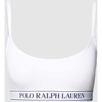Polo Ralph Lauren Bralette mit elastischem Logo-Bund in Weiss, Größe S von Polo Ralph Lauren