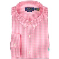 Polo Ralph Lauren Herren Hemd rosa Baumwoll-Stretch kariert Slim Fit von Polo Ralph Lauren