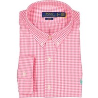 Polo Ralph Lauren Herren Hemd rosa Baumwoll-Stretch kariert Slim Fit von Polo Ralph Lauren