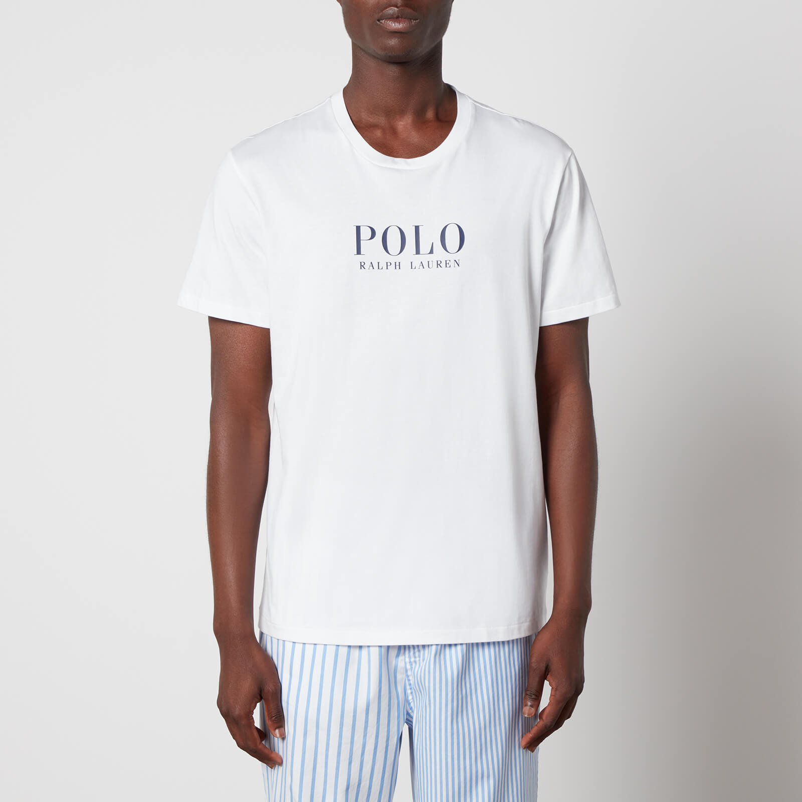 Polo Ralph Lauren Logo-Print Striped Pyjama Gift Set - M von Polo Ralph Lauren