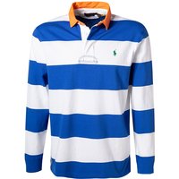 Polo Ralph Lauren Herren Pullover blau Baumwolle Gestreift Classic Fit von Polo Ralph Lauren