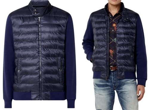 Polo Ralph Lauren Quilted Hybrid Aviator Stepp-Jacke Blouson Bomber Jacket (as3, alpha, l, regular, regular, Standard) von POLO RALPH LAUREN