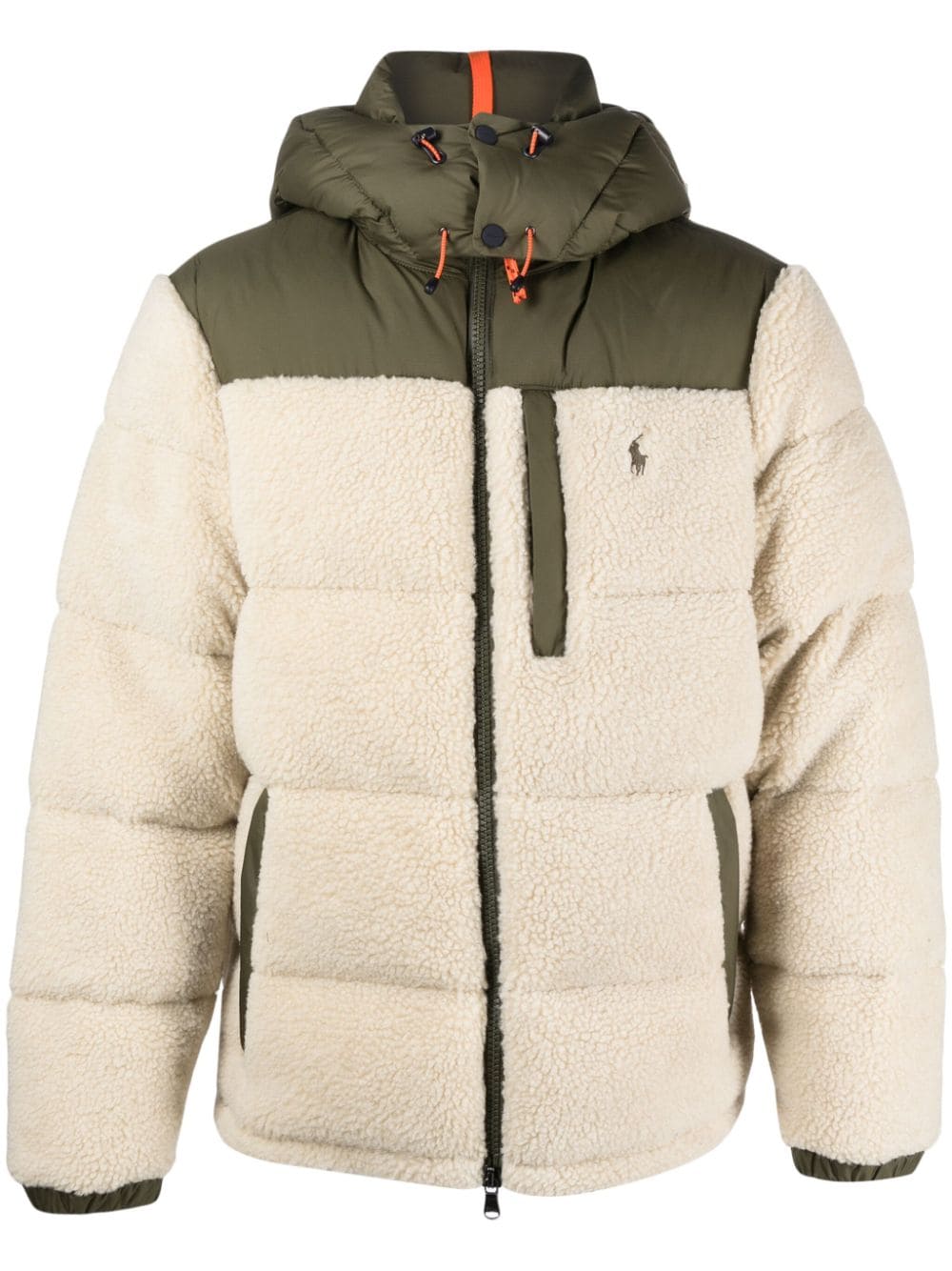 Polo Ralph Lauren Gefütterte Jacke aus Fleece - Nude von Polo Ralph Lauren