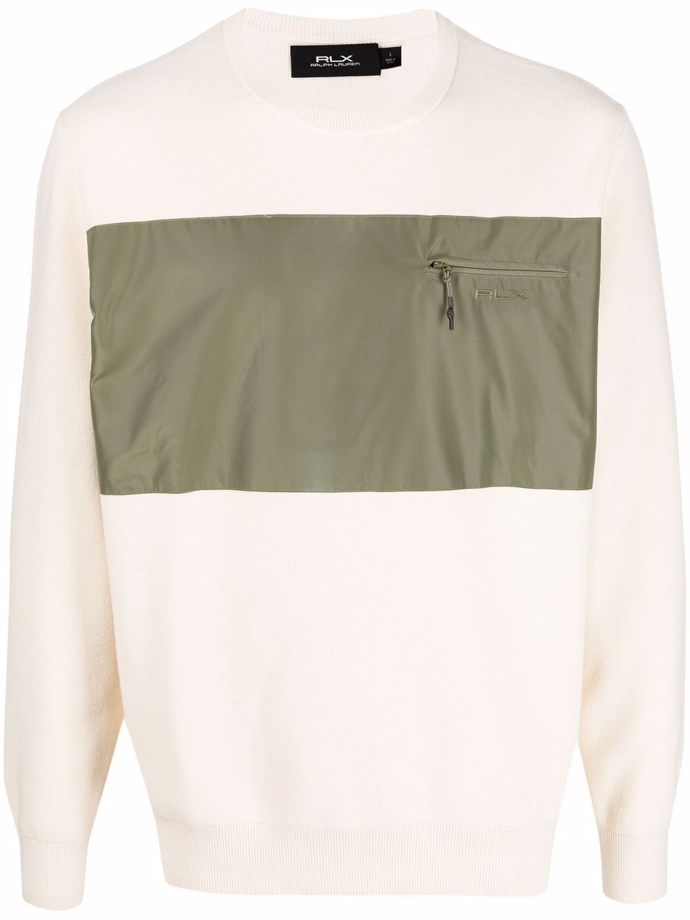 Polo Ralph Lauren Pullover mit Reißverschluss - Nude von Polo Ralph Lauren