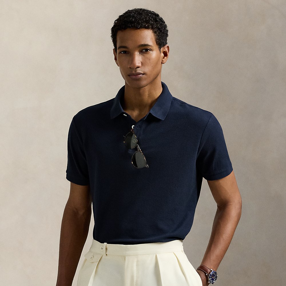 Standard-Fit Poloshirt aus Waben-Piqué Standard-Fit Poloshirt aus Waben-Piqué von Polo Ralph Lauren