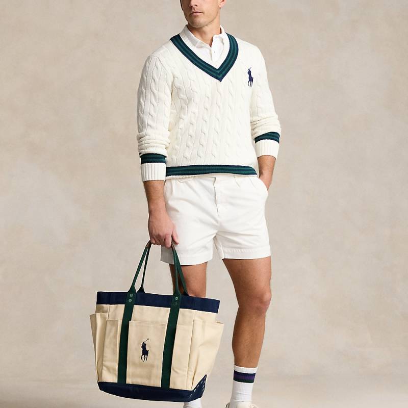 Tragetasche Wimbledon aus Segeltuch von Polo Ralph Lauren