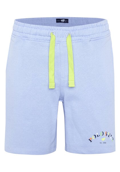 Polo Sylt Regular-Fit Jungen-Sweatshorts aus Baumwollmix mit buntem Logo von Polo Sylt