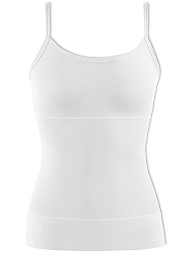 Pompadour Damen Bodyshaper Trägertop, 7790-585, 36, Weiss von Pompadour