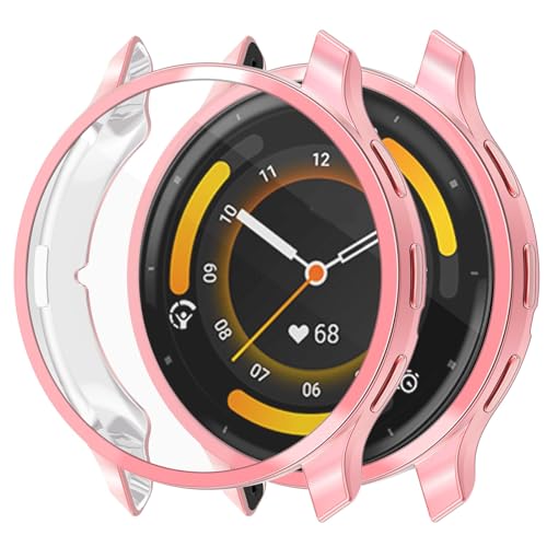 Poo4kark Kompatibel mit GarminVenu3S Smartwatch-Gehäuse, TPU-Material, All-Inclusive-Schutz für beispiellosen Schutz des Geräts (D, One Size) von Poo4kark