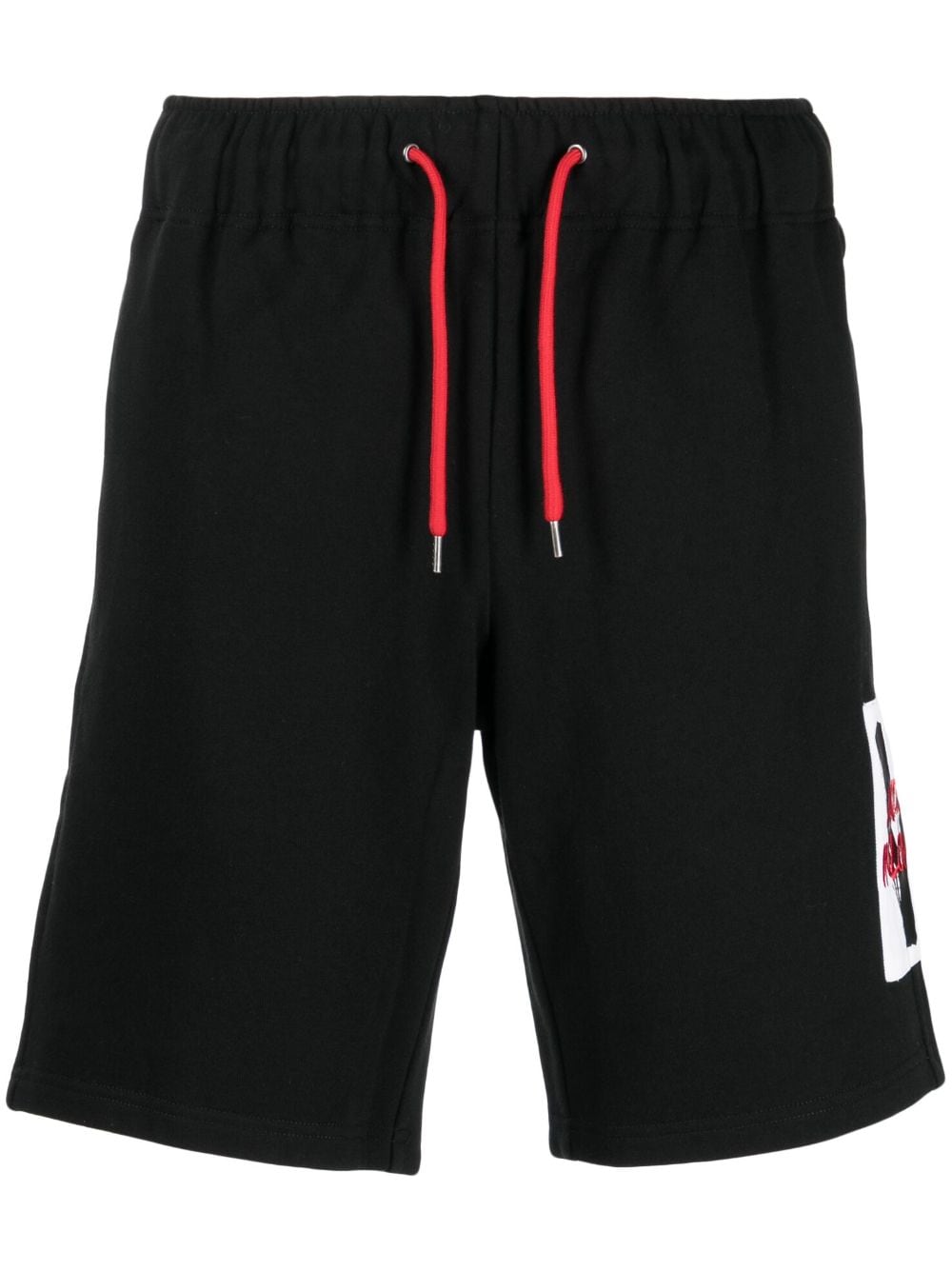 Ports V Joggingshorts mit Logo-Patch - Schwarz von Ports V