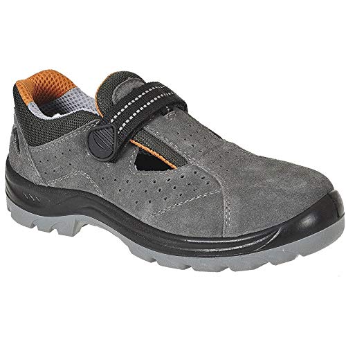 Portwest Steelite Obra Sandale S1, Größe: 37, Farbe: Grau, FW42GRR37 Portwest Steelite Obra Sandale S1, Größe: 37, Farbe: Grau, FW42GRR37 von Portwest