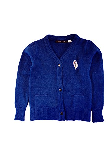 Posh Gear Mädchen Jacke Chicalinda für Kinder aus 100% Alpakawolle, blau, Größe 128 von Posh Gear