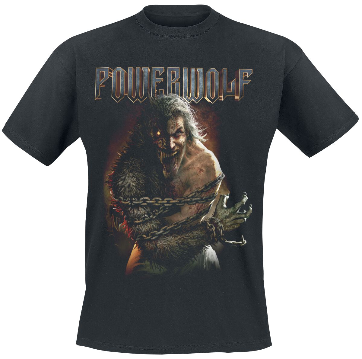 Powerwolf 1589 T-Shirt schwarz in S von Powerwolf