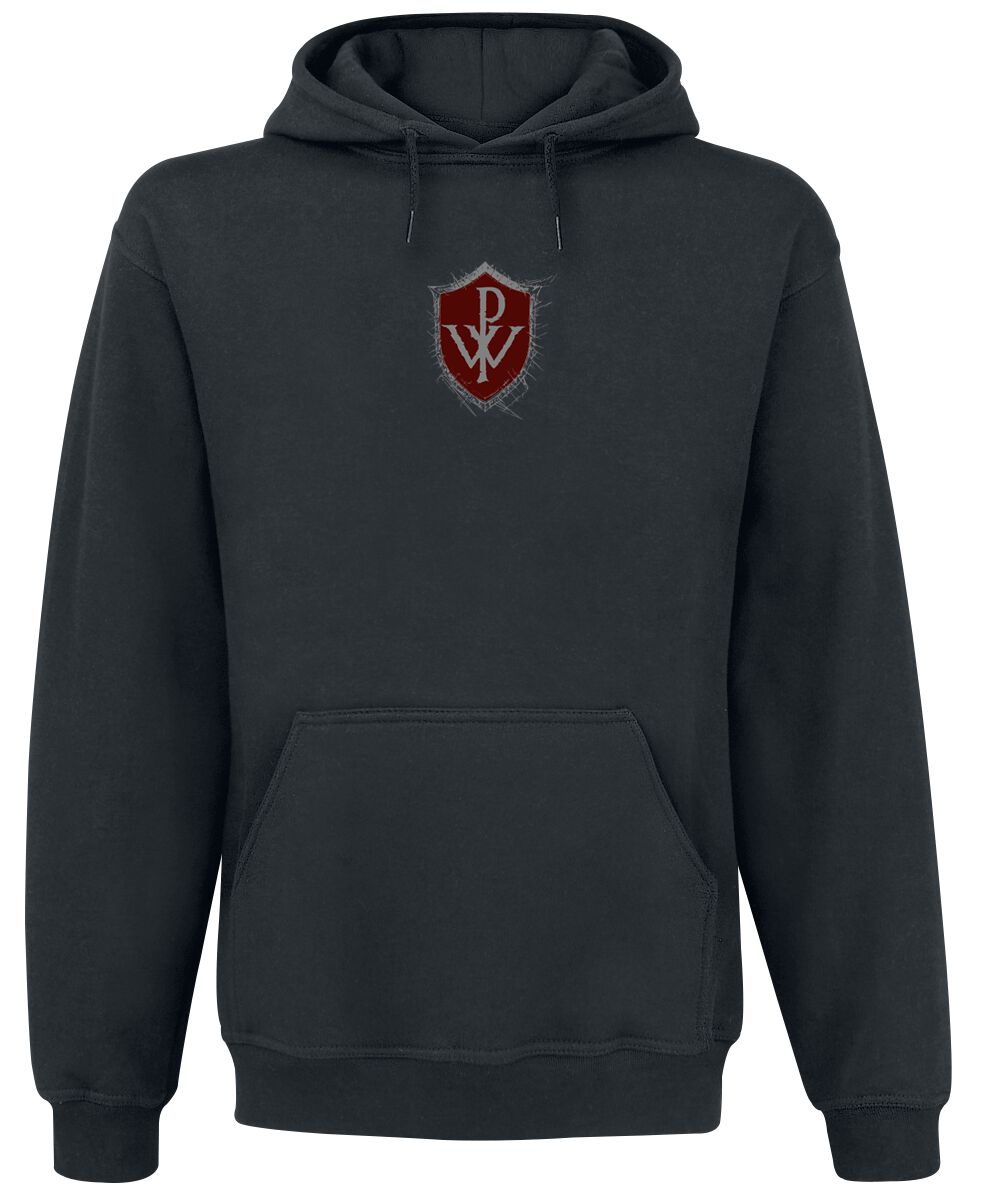 Powerwolf Kapuzenpullover - Chaos Crest - S bis XXL - für Männer - Größe L - schwarz  - Lizenziertes Merchandise! von Powerwolf