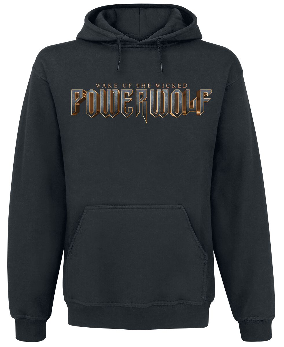 Powerwolf Kapuzenpullover - Wake Up The Wicked - S bis XXL - für Männer - Größe L - schwarz  - Lizenziertes Merchandise! von Powerwolf