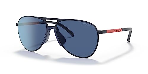 Prada Herren 06S07L Sonnenbrille, Matte Navy, 59 von Prada