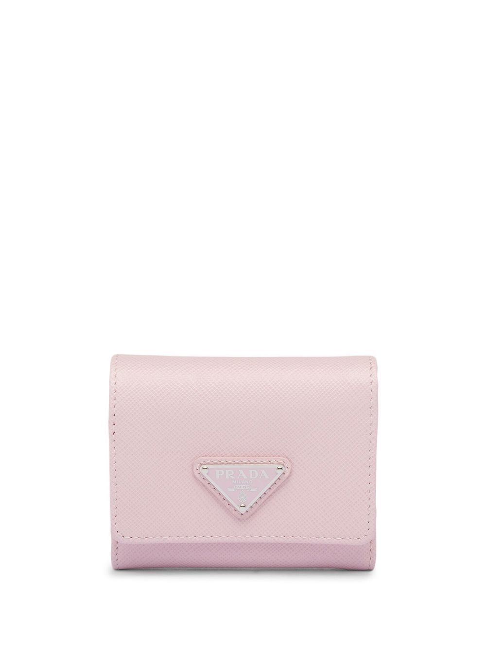 Prada Portemonnaie aus Saffiano-Leder - Rosa von Prada