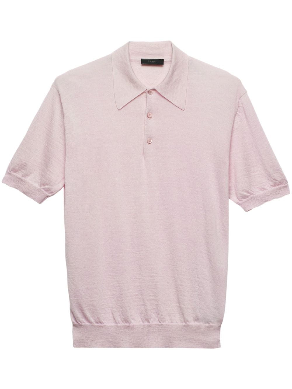 Prada Poloshirt aus Kaschmir - Rosa von Prada