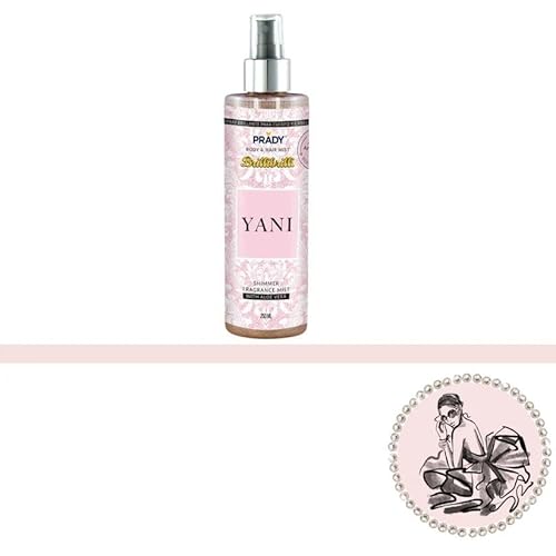 Prady - Body & Hair Shimmer Mist Yani 250ml - Schimmernder Duft für Haut & Haar Prady - Body & Hair Shimmer Mist Yani 250ml - Schimmernder Duft für Haut & Haar von PRADY