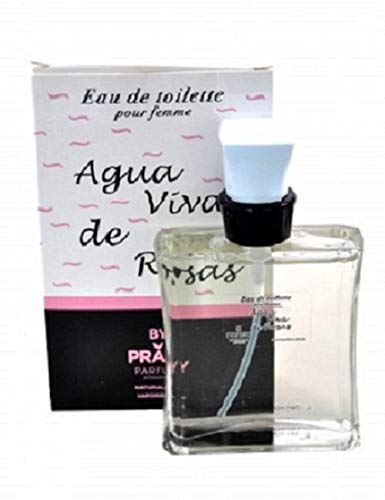 Prady - Eau de Toilette Agua Viva de Rosas - Damen - 100ml - Frische und romantische Blumennote Prady - Eau de Toilette Agua Viva de Rosas - Damen - 100ml - Frische und romantische Blumennote von Prady