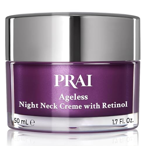 PRAI Beauty – Ageless Hals- und Dekolleté-Nachtcreme für Frauen, Premium-Hautpflege-Halscreme mit Hydrolysiertem Kollagen mit Hyaluronsäure und Sheabutter, Anti-Aging-Gesichtscreme | 50ml PRAI Beauty – Ageless Hals- und Dekolleté-Nachtcreme für Frauen, Premium-Hautpflege-Halscreme mit Hydrolysiertem Kollagen mit Hyaluronsäure und Sheabutter, Anti-Aging-Gesichtscreme | 50ml von Prai