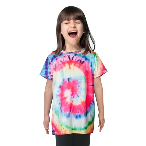 Krawattenfarbe T-Shirts für Kinder, Hippie Top T-Shirts für Jungen Mädchen 70er Jahre buntes T-Shirt, Regenbogen buntes T-Shirt für 3-12 Jahre (DE/NL/SE/PL, Alter, 11 Jahre, 12 Jahre, Regular, Rot) Krawattenfarbe T-Shirts für Kinder, Hippie Top T-Shirts für Jungen Mädchen 70er Jahre buntes T-Shirt, Regenbogen buntes T-Shirt für 3-12 Jahre (DE/NL/SE/PL, Alter, 11 Jahre, 12 Jahre, Regular, Rot) von Prebene