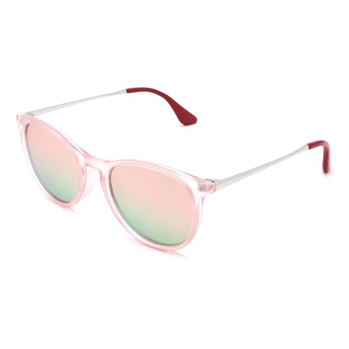 Pro Acme Polarisierte Kinder Sonnenbrille mit Blendschutzfilter für Kinder von 3-9 Jahren, Jungen und Mädchen(Rosa Rahmen | Rosa Reflektierend) von Pro Acme