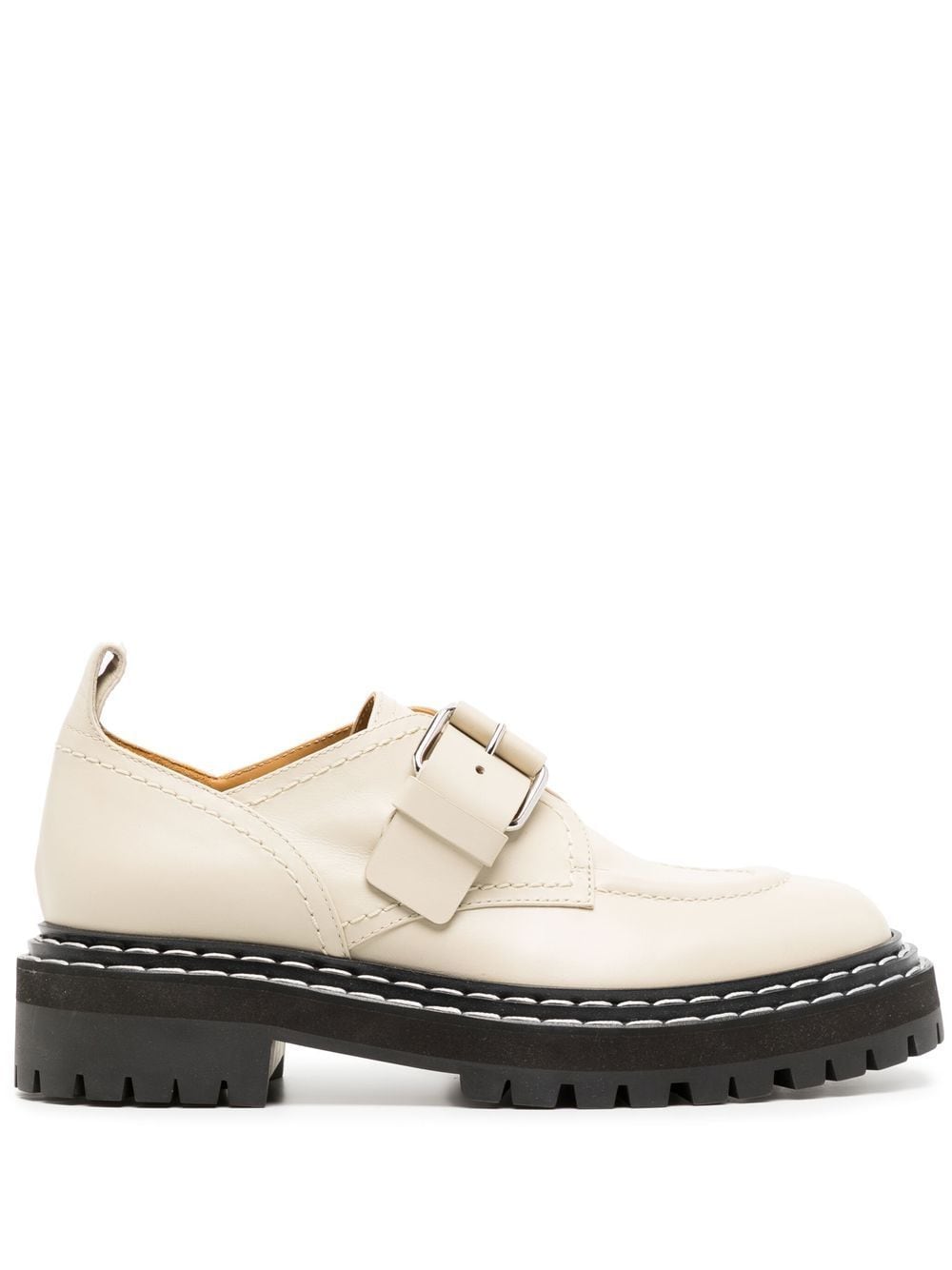 Proenza Schouler Oxford-Schuhe mit Schnalle - Weiß von Proenza Schouler