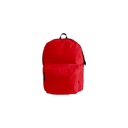 Projects Basic Rucksack für die Arbeit 'Basic Line' wasserdicht strapazierfähig rot | Einfacher Rucksack Herren Damen | Arbeitsrucksack Herren robust wasserdicht Arbeitsrucksack Damen von Projects