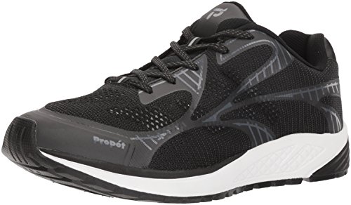 Propét Herren Propet One LT Turnschuh, schwarz/grau von Propét