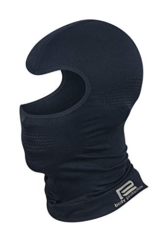 Prosske Sturmhaube Thermo MESH Damen Herren Kinder Mädchen Jungen Skihaube Balaclava (schwarz, XL/XXL) von Prosske