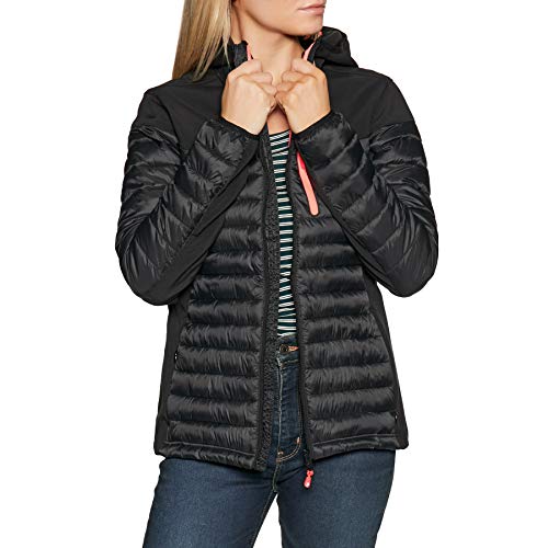 Protest Damen Aaliyah Jacke, Schwarz (True Black 290), Large (Herstellergröße: 40) von Protest