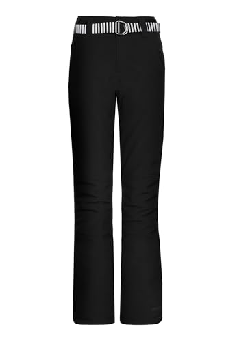 Protest Damen Rami Snowpants Trainingshose, True Black, 42 von Protest