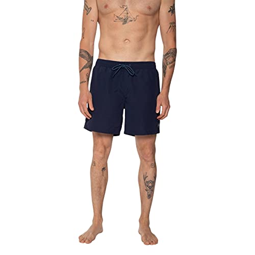 Protest Herren Faster Badehose, Blau (Ground Blue), 50 von Protest