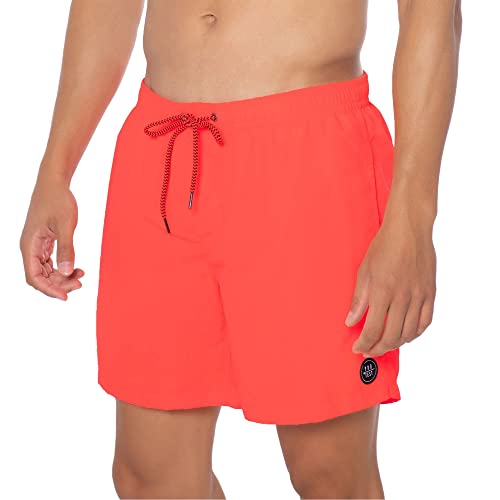 Protest Herren Faster Badehose, Neonpink, S von Protest