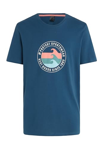 Protest Herren T-Shirt PRTSHARM Deepdive Blue S von Protest