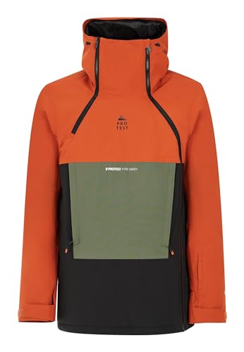 Protest Men Ski- Und Snowboardjacken PRTKAKUNE Umberorange Xl von Protest