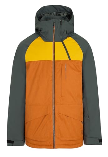 Protest Men Ski- Und Snowboardjacke PRTKINGSTONG Umberorange L von Protest