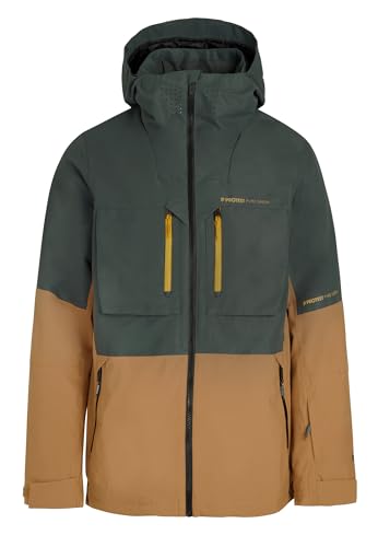 Protest Men Ski- Und Snowboardjacke PRTONEGA Fudgecamel L von Protest