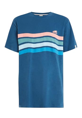 Protest Men T-Shirt PRTEXMOUTH Deepdive Blue L von Protest