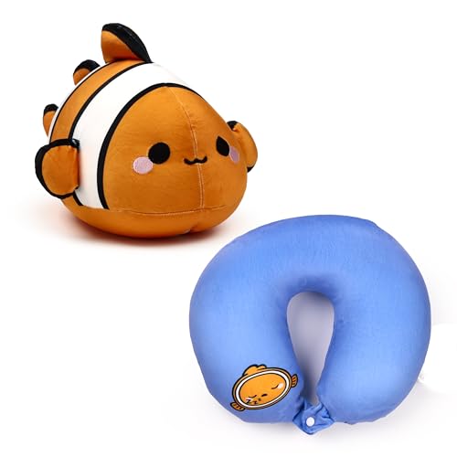 Puckator Swapseazzz Adoramals Ozean Clownfisch 2-in-1 Reisekissen & Plüschtier Puckator Swapseazzz Adoramals Ozean Clownfisch 2-in-1 Reisekissen & Plüschtier von Puckator