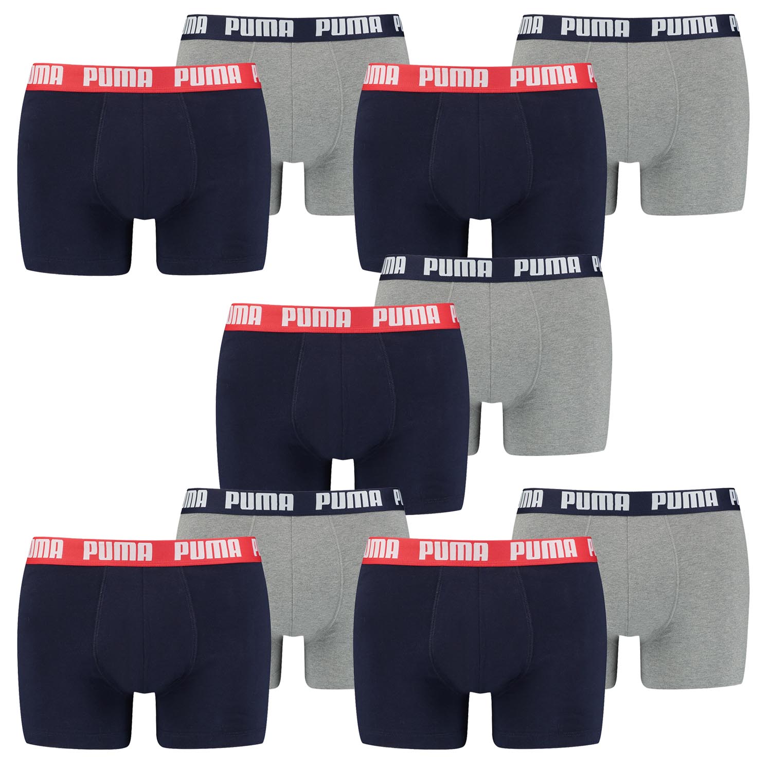 10 er Pack Puma Boxer Boxershorts Men Herren Unterhose Pant Unterwäsche von Puma