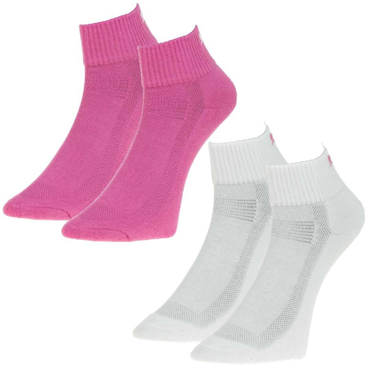 2 Paar Performance Quarter SMU Puma Golf Sport Quarters Golfsocken Coolmax Damen von Puma