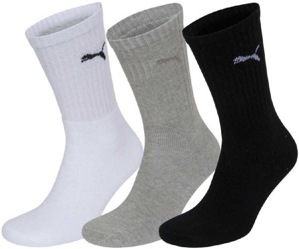 3 Paar Puma Sportsocken Tennis Socken Gr. 35 - 49 Unisex für sie und ihn von Puma