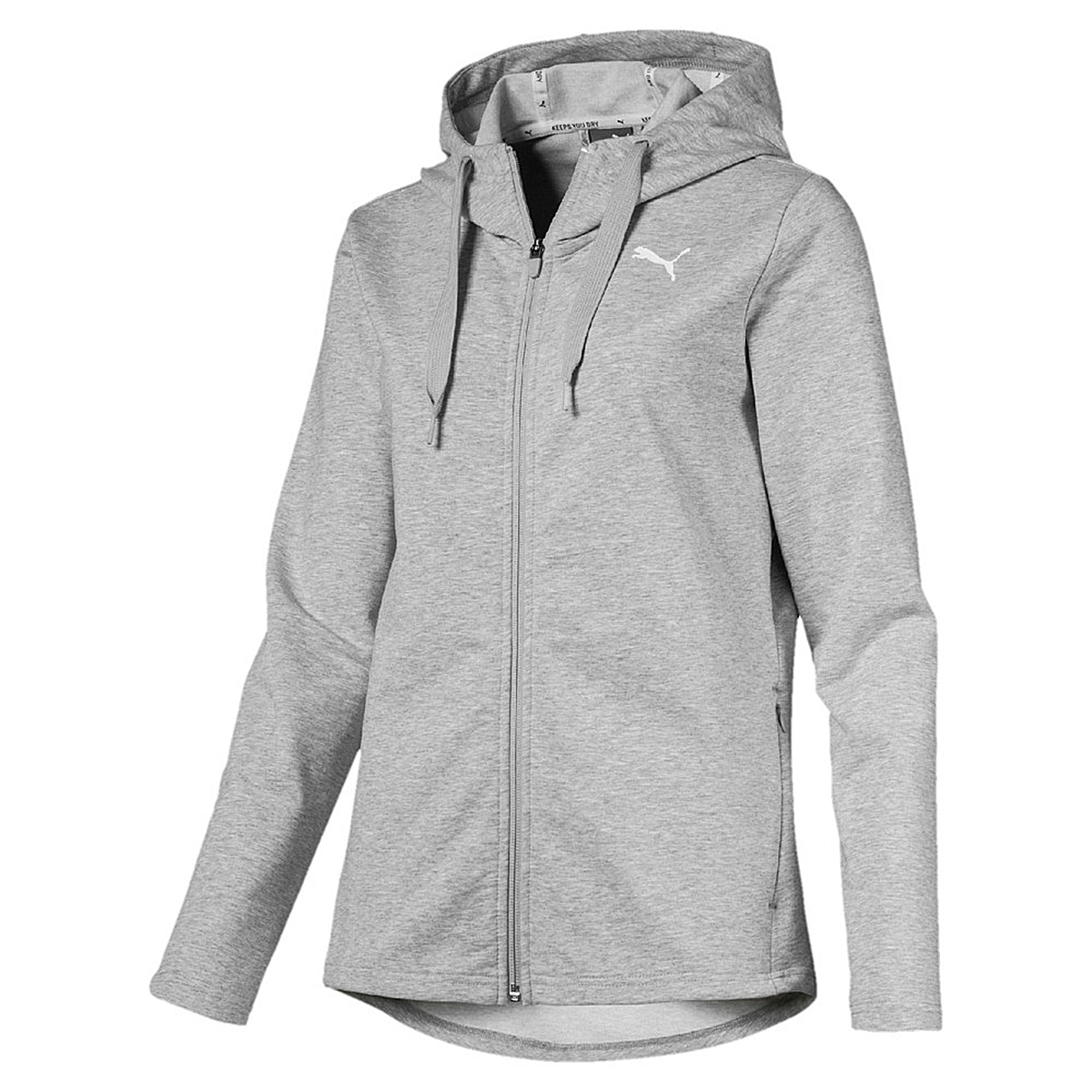 PUMA Modern Sport FZ Logo Hoody Damen Sweatshirt Kapuzenpullover Full Zip von Puma