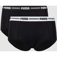 Puma Panty mit Stretch-Anteil im 2er-Pack in Black, Größe XS von Puma