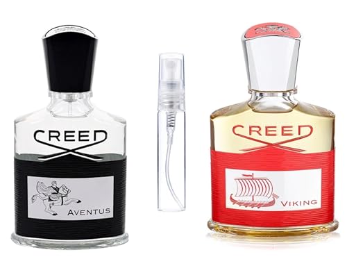 Creed Awentus/Creed Viking - jeweils 5ml Eau de Parfum Duftset von Pure Euphoria