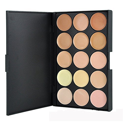 Pure Vie(TM) Concealer Abdeckcreme Camouflage Palette Cover Lidschatten Makeup mit 15 Farben Mode von Pure Vie